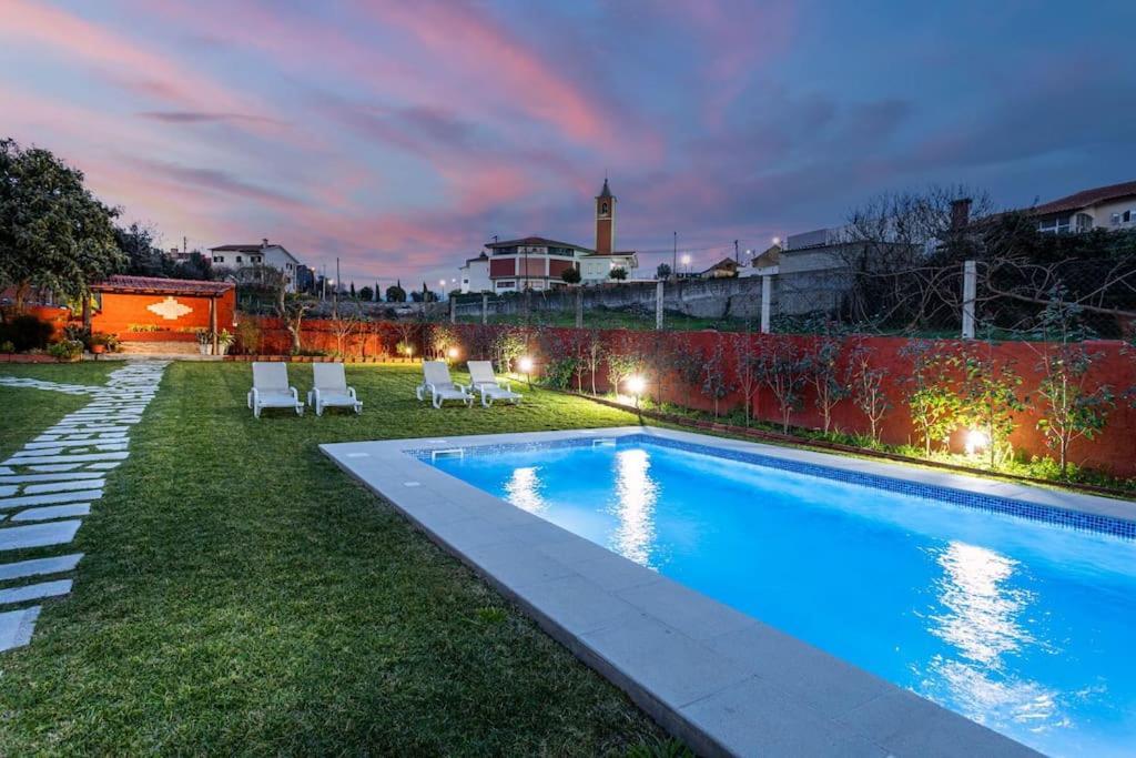 Вилла Casa Dos Mortagua Fermela Экстерьер фото