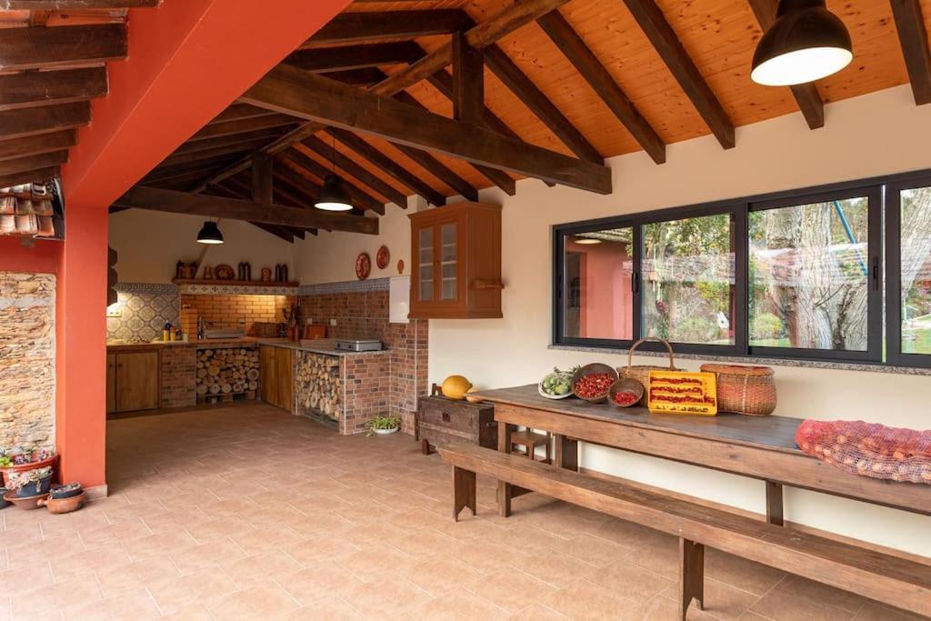 Вилла Casa Dos Mortagua Fermela Экстерьер фото