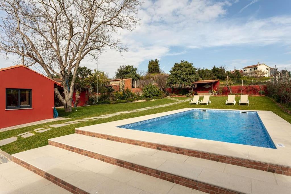 Вилла Casa Dos Mortagua Fermela Экстерьер фото